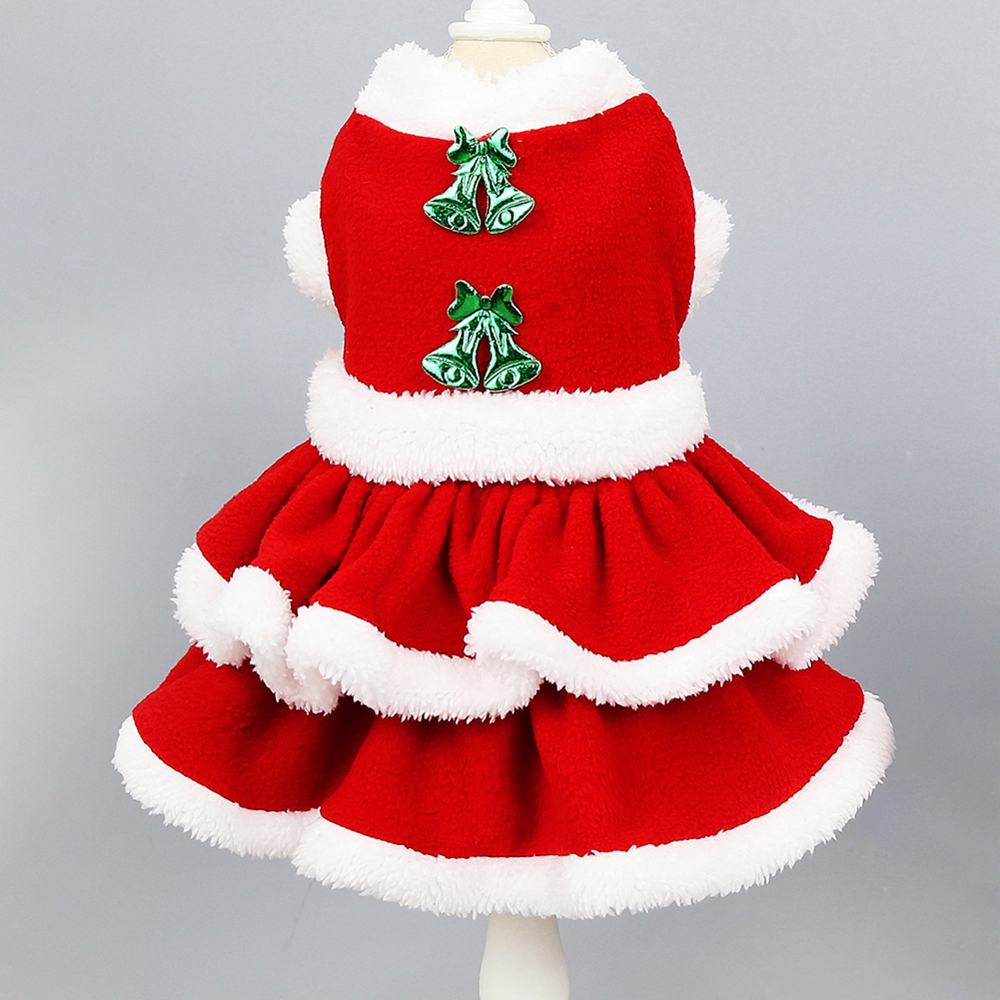 Title 2, Christmas Coat Dog Clothes Dog Dress Xmas Dress...